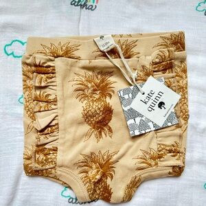Kate Quinn Pineapple Print Baby Bloomers